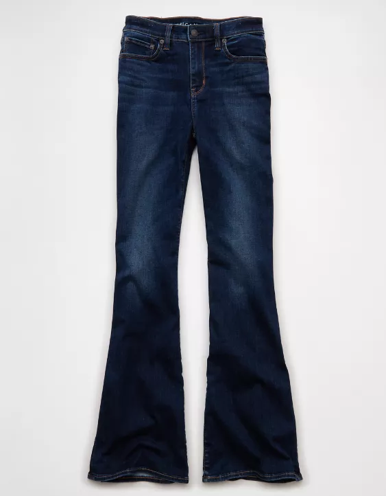 AE Next Level Super High-Waisted Flare Jean Darkest Dazzler 3 AE Next Level Super High-Waisted Flare Jean Darkest Dazzler - Image 3