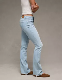 AE Next Level Low-Rise Kick Bootcut Jean Fresh Bright -American Eagle Fashion 1437 5791 437 os
