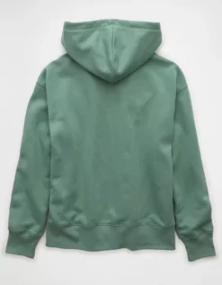AE Everyday Luxe Hoodie Green -American Eagle Fashion 1453 2336 300 b