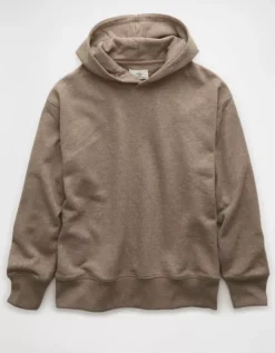 AE Everyday Luxe Hoodie Coffee -American Eagle Fashion 1453 2416 227 f