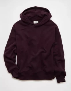 AE Everyday Luxe Hoodie Jet Indigo -American Eagle Fashion 1453 2814 502 f