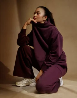 AE Everyday Luxe Hoodie Jet Indigo