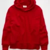 AE Everyday Luxe Hoodie Ruby Kiss