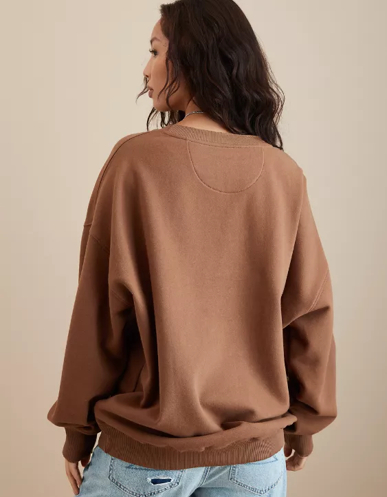 AE Oversized Halloween Graphic Sweatshirt 2 AE Oversized Halloween Graphic Sweatshirt - Image 2