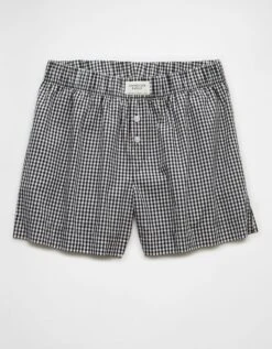 AE Boxer Sleep Short Black -American Eagle Fashion 1471 3602 001 f