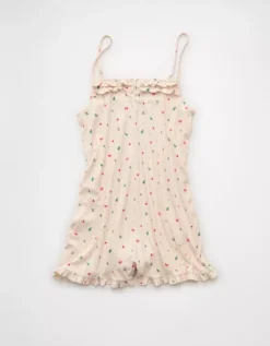 AE Luxe Plush Romper Cream -American Eagle Fashion 1472 1317 106 f