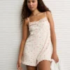 AE Luxe Plush Romper Cream