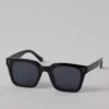 AEO Square Thick Frame Sunglasses Black
