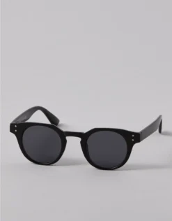 AEO Rounded Sunglasses Black