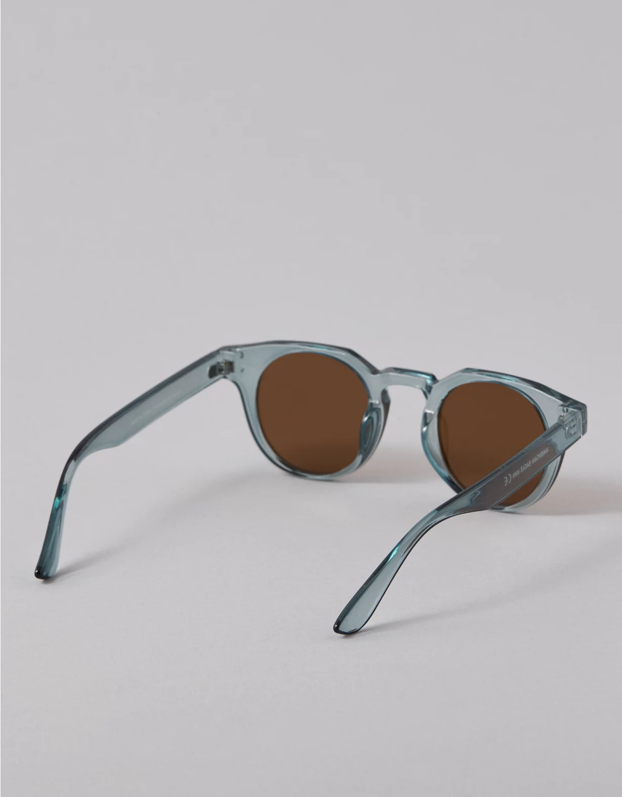 AEO Rounded Sunglasses Blue 2 AEO Rounded Sunglasses Blue - Image 2