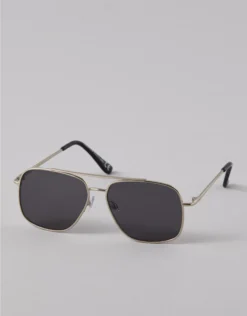AEO Pilot Sunglasses Silver