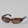 AE Skinny Tortoise Sunglasses Brown