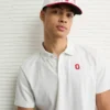 AE 24/7 Ohio State Buckeyes Graphic Club Polo Shirt Shell Gray