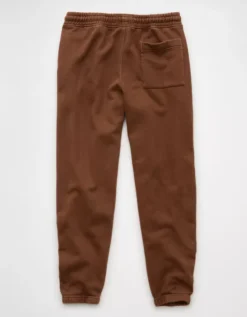 AE Laidback Luxe Heavyweight Jogger Koko Brown -American Eagle Fashion 1522 5109 214 b
