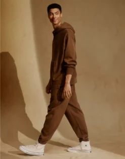 AE Laidback Luxe Heavyweight Jogger Koko Brown