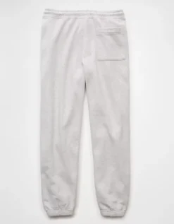 AE Laidback Luxe Heavyweight Jogger Heather Frost -American Eagle Fashion 1522 5110 062 b