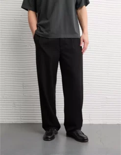 AE Flex Loose Trouser Pant Black