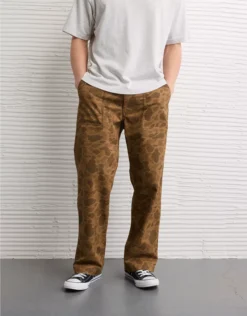 AE Flex Baggy Utility Pant Tan