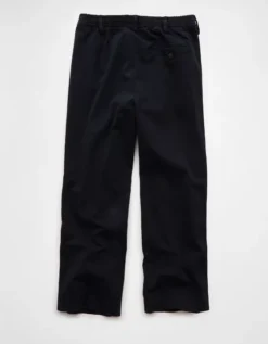 AE Flex Loose Cropped Trouser Pant Fleet Navy -American Eagle Fashion 1523 5248 453 b