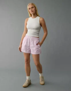 AE Boyfriend Muscle Tank Top Heather Gray -American Eagle Fashion 1531 6167 006 os