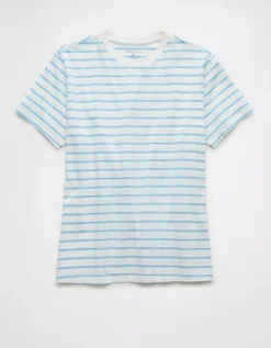 AE Classic T-Shirt Light Blue -American Eagle Fashion 1537 1070 401 f