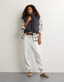 AE Puffer Vest Black