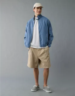 AE Chambray Club Jacket Light Blue