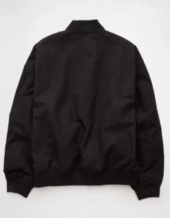 AE Bomber Jacket Black -American Eagle Fashion 2101 1760 001 b