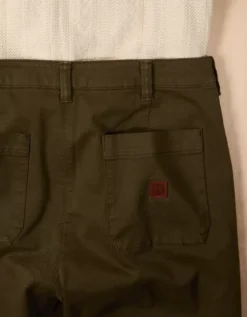 AE X Tru Kolors Loose Utility Trouser Olive -American Eagle Fashion 2121 5273 309 d1