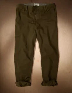 AE X Tru Kolors Loose Utility Trouser Olive -American Eagle Fashion 2121 5273 309 f