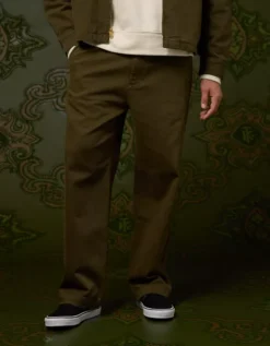 AE X Tru Kolors Loose Utility Trouser Olive -American Eagle Fashion 2121 5273 309 os