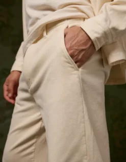 AE X Tru Kolors Chenille Baggy Trouser Cream 16 AE X Tru Kolors Chenille Baggy Trouser Cream -American Eagle Fashion 2121 5340 106 d2