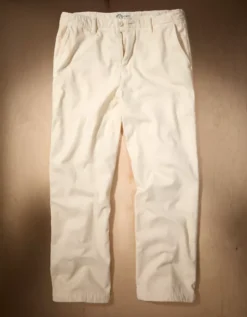 AE X Tru Kolors Chenille Baggy Trouser Cream 12 AE X Tru Kolors Chenille Baggy Trouser Cream -American Eagle Fashion 2121 5340 106 f