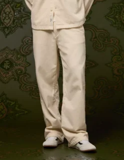 AE X Tru Kolors Chenille Baggy Trouser Cream 14 AE X Tru Kolors Chenille Baggy Trouser Cream -American Eagle Fashion 2121 5340 106 os