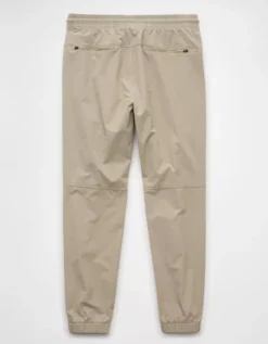 AE 24/7 Tech Jogger Taupe -American Eagle Fashion 2123 4925 256 b