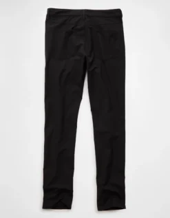 AE 24/7 Athletic Fit Hybrid Pant Black -American Eagle Fashion 2123 5300 001 b