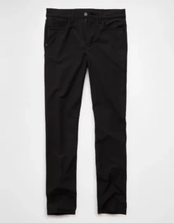 AE 24/7 Athletic Fit Hybrid Pant Black -American Eagle Fashion 2123 5300 001 f