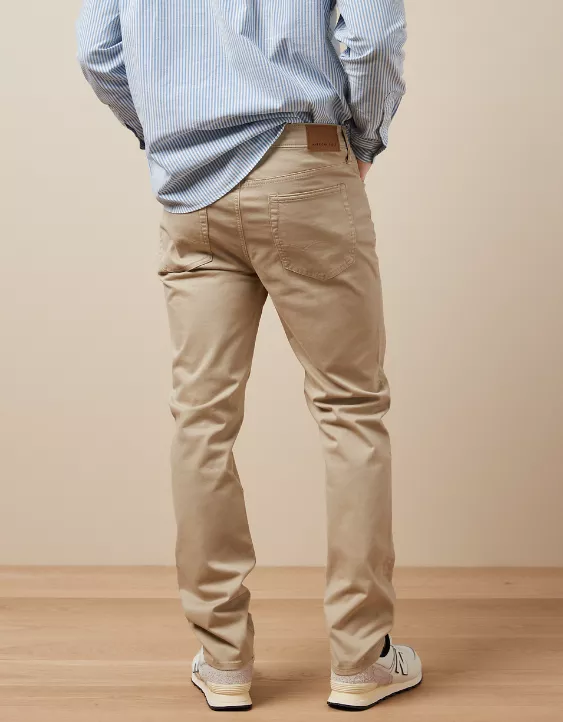 AE Flex Soft Twill Slim Straight Pant 2 AE Flex Soft Twill Slim Straight Pant - Image 2