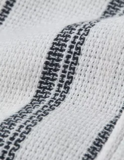 AE Poolside Striped Button-Up Shirt White -American Eagle Fashion 2154 2760 100 d1