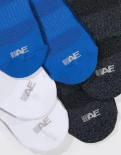AE 24/7 Active Ankle Sock 3-Pack -American Eagle Fashion 2227 7350 400 b
