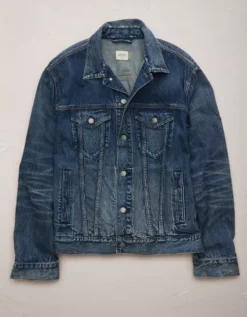 AE77 Premium Denim Trucker Jacket 5 AE77 Premium Denim Trucker Jacket -American Eagle Fashion 2308 1545 400 f