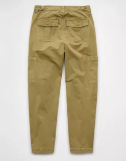 AE Stretch Barrel Cargo Pant Olive -American Eagle Fashion 2322 5483 309 b