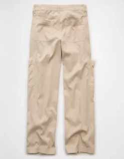 AE Stretch High-Rise Utility Stovepipe Pant Beige -American Eagle Fashion 2325 5480 676 b