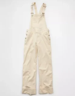 AE Stretch Stovepipe Overall Bone Khaki -American Eagle Fashion 2325 5553 210 f