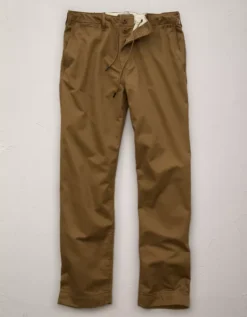 AE77 Premium Cotton Twill Pant Caramel -American Eagle Fashion 2329 2234 293 f