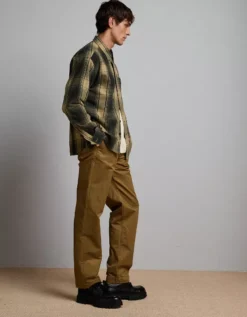 AE77 Premium Cotton Twill Pant Caramel -American Eagle Fashion 2329 2234 293 os