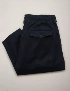 AE77 Premium Cotton Twill Pant Navy -American Eagle Fashion 2329 2234 410 b