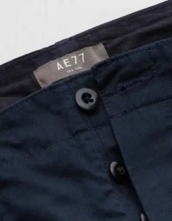 AE77 Premium Cotton Twill Pant Navy -American Eagle Fashion 2329 2234 410 d1