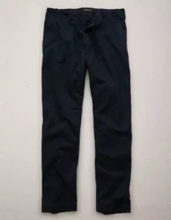AE77 Premium Cotton Twill Pant Navy -American Eagle Fashion 2329 2234 410 f