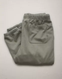 AE77 Premium Fleece Jogger Olive -American Eagle Fashion 2329 2242 309 b